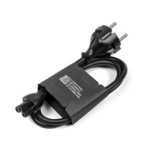 Dell ZA/EU Power Cord (00WJ8J) 2-Pin / C5 connector 220V, 1 Meter Clover Cable (Dell Genuine)