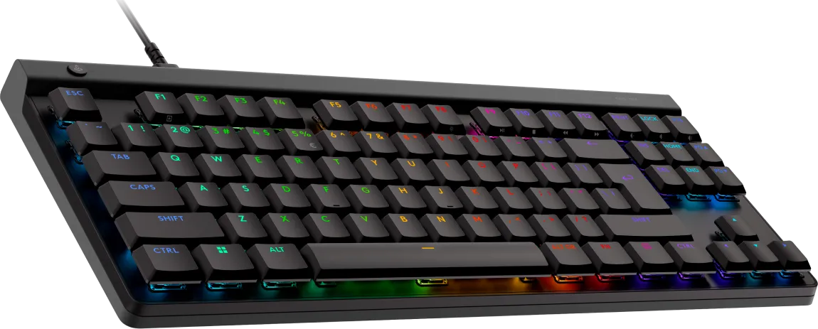 Logitech G G515, Wired, USB, Mechanical, QWERTY, RGB LED, Black