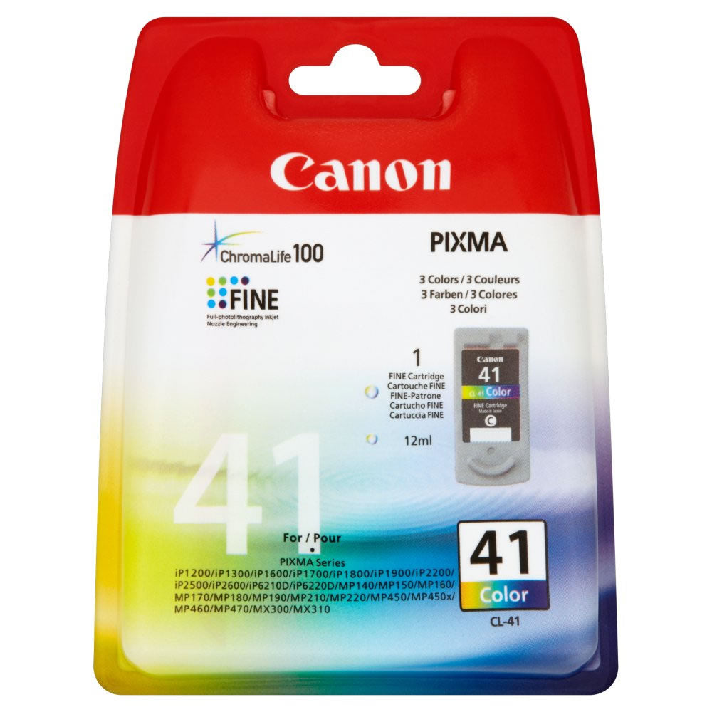 Canon CL-41 Ink Cartridge (Colour)
