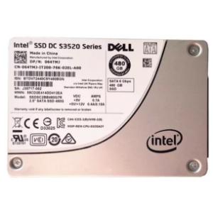 480GB Dell / Intel (SSDSC2BB480G7R), DC S3520, 2.5", SATA III 6Gb/s MLC Enterprise SSD