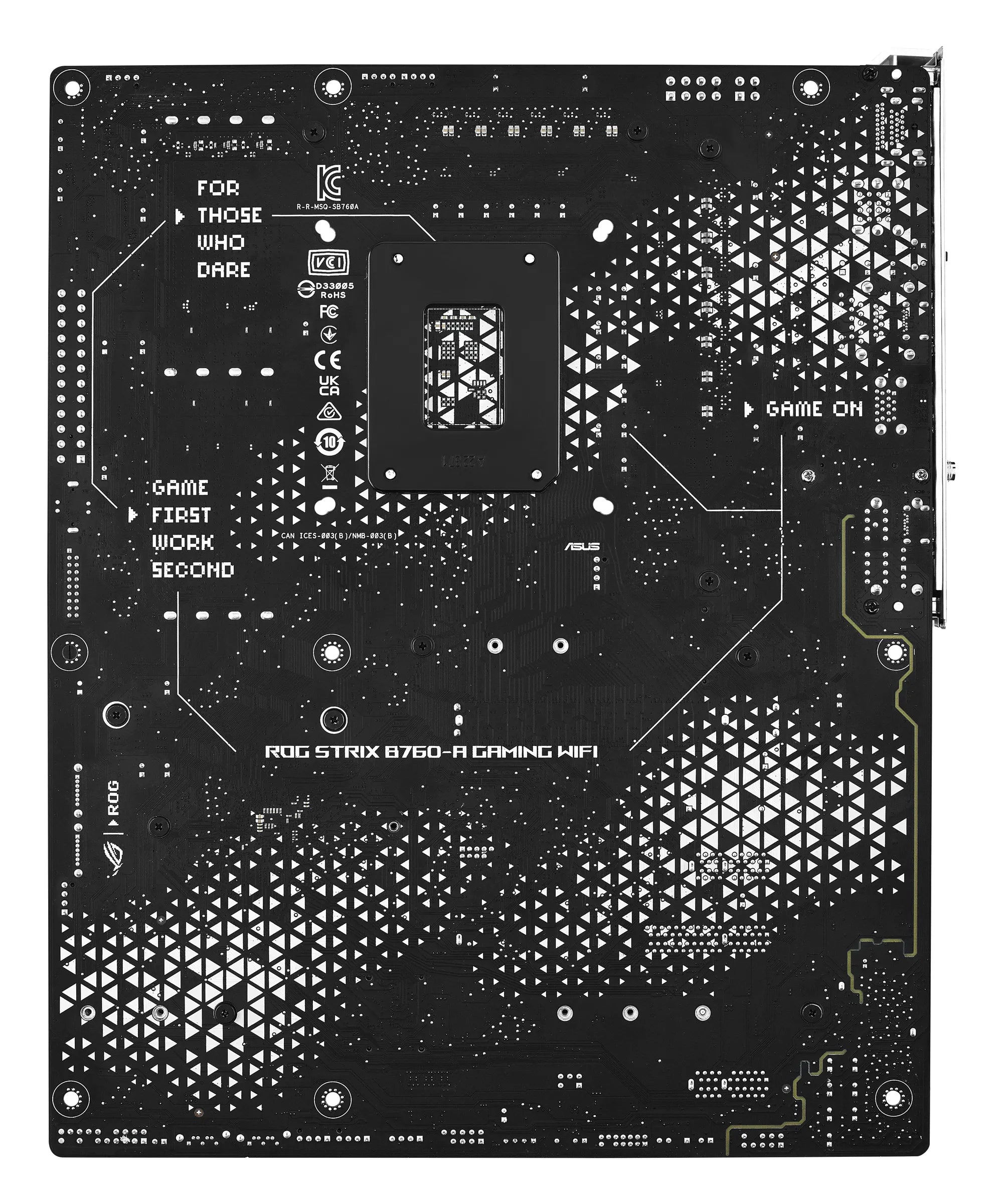 ASUS ROG STRIX B760-A GAMING WIFI, Intel, LGA 1700, Intel® Celeron®, Intel® Pentium® Gold, Intel® Core™ i3, Intel® Core™ i5, Intel® Core™..., LGA 1700, DDR5-SDRAM, 128 GB