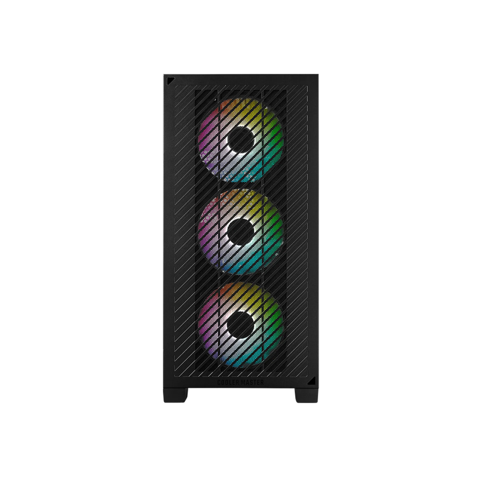 Cooler Master Elite 301, Mini Tower, PC, Black, ITX, micro ATX, Plastic, Steel, Tempered glass, Multi