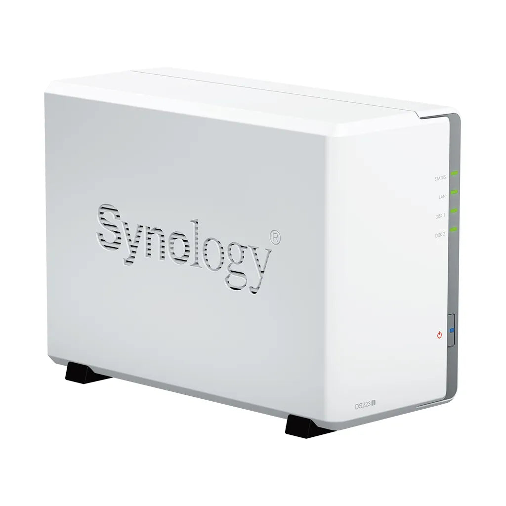 Synology DiskStation DS223J, NAS, Desktop, Realtek, RTD1619B, 1 GB, DDR4