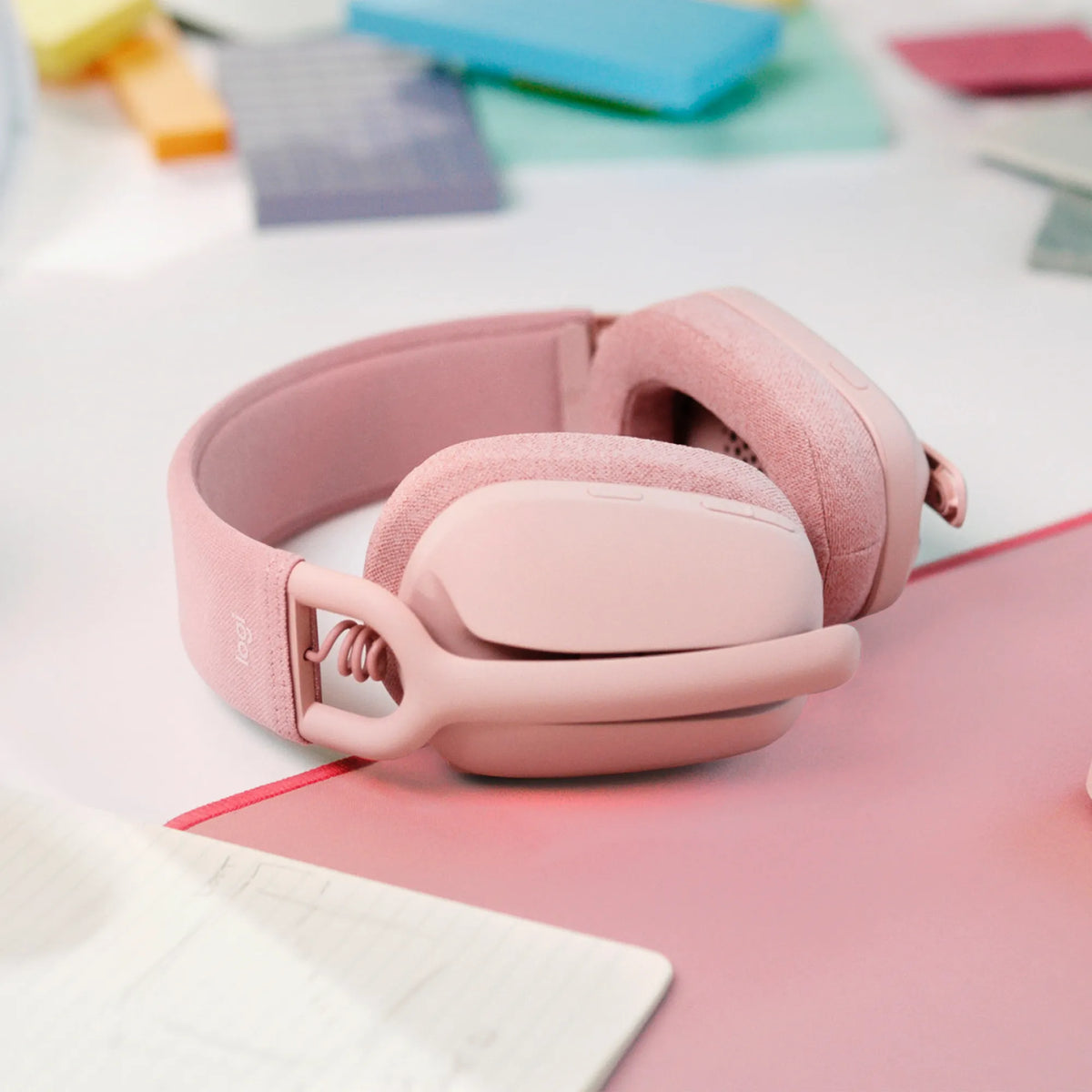 981-001224 - Logitech ZONE VIBE 100 WIRELESS BLUETOOTH HEADSET ROSE - 2 year limited warranty