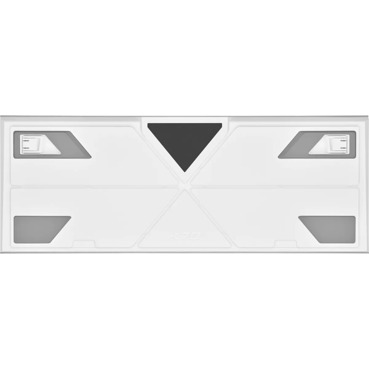 Corsair CH-910951A-NA, Full-size (100%), Wired, USB, Opto-mechanical key switch, RGB LED, White