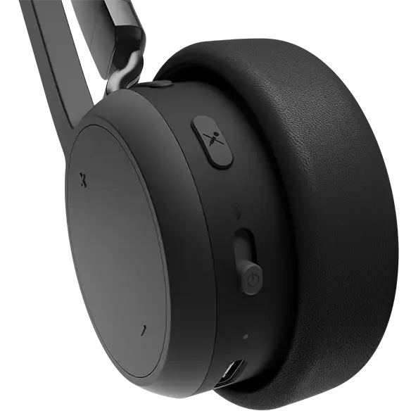 Lenovo 4XD1Q30302, Wireless, Calls/Music, 20 - 20000 Hz, 137 g, Headset, Black
