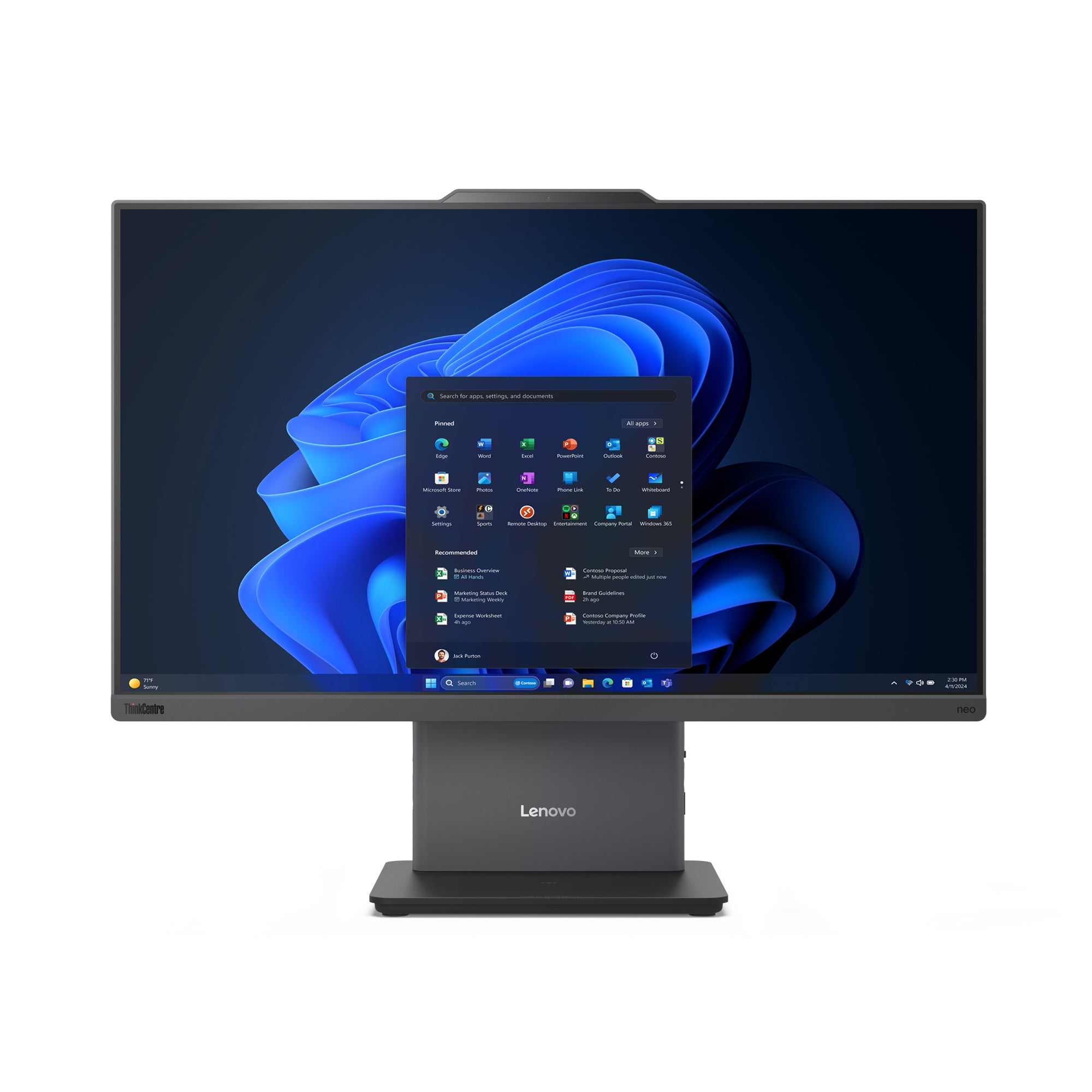 Lenovo Neo 50a-24 G5 CORE 5 23.8in Desktop PC