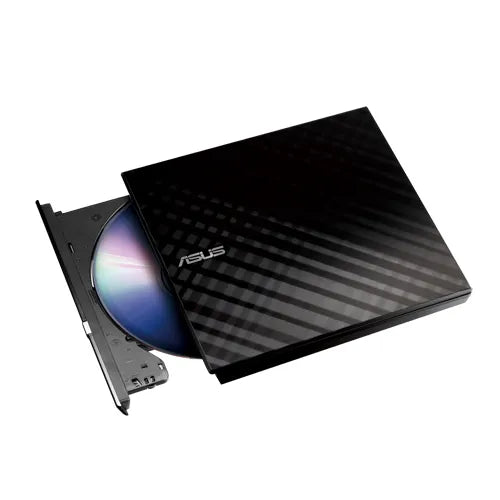 ASUS SDRW-08D2S-U Lite, Black, Horizontal, Desktop/Laptop, DVD±RW, USB 2.0, CD, CD-R, CD-ROM, CD-RW, DVD, DVD+R, DVD+R DL, DVD+RW, DVD-R, DVD-R DL, DVD-RAM, DVD-ROM, DVD-RW