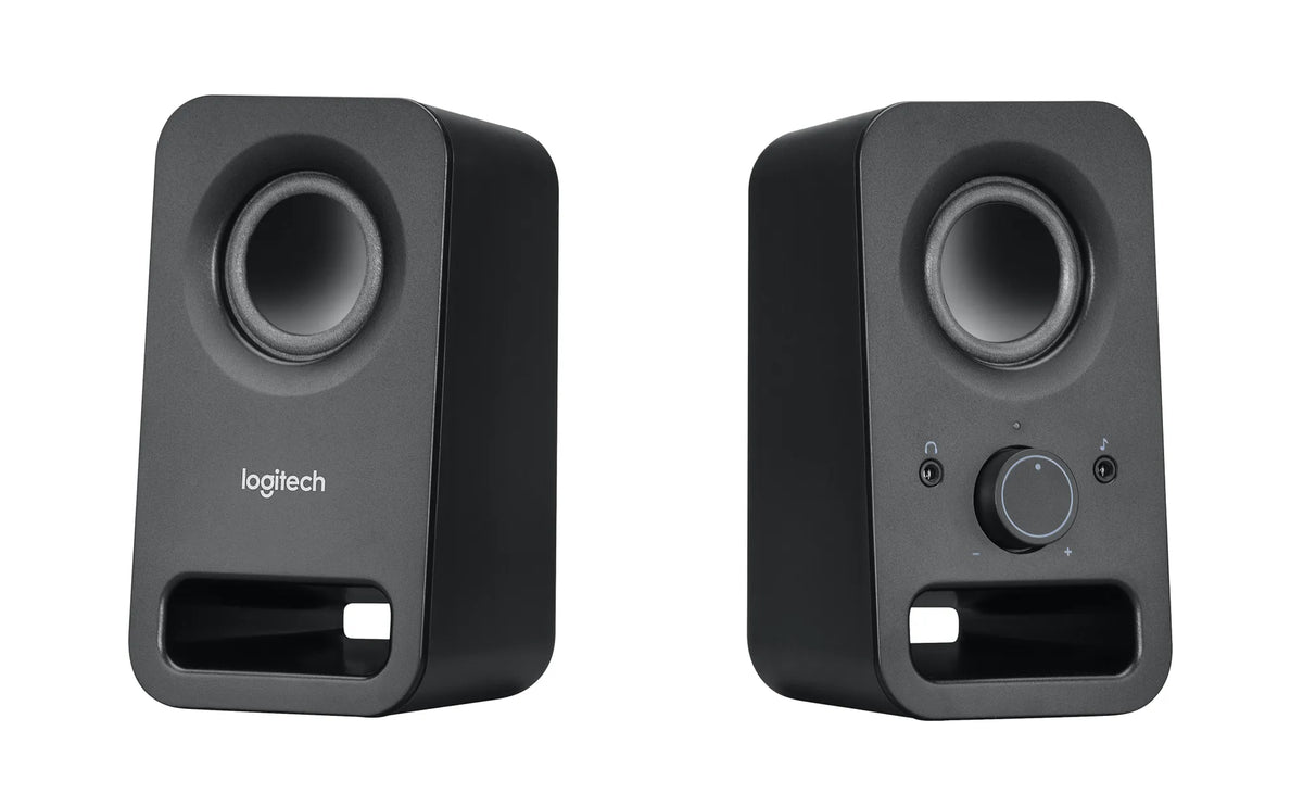 980-000814 - Logitech Desktop Speakers Z150 Multimedia mini Speakers Midnight Black 1 speaker 6 watts audio device with 3.5mm