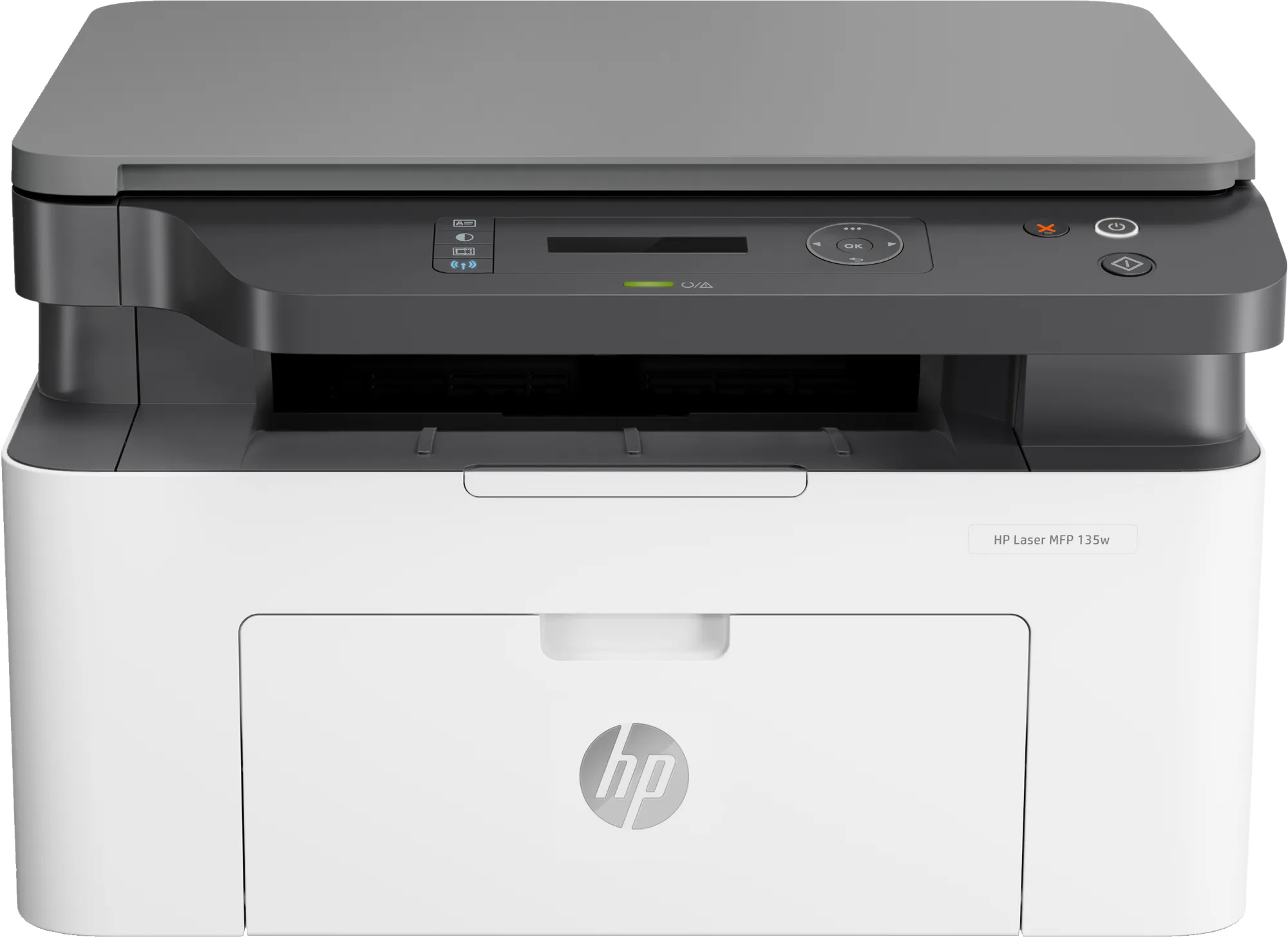 HP Laser MFP 135w, Black and white, Printer for Small medium business, Print, copy, scan, Laser, Mono printing, 1200 x 1200 DPI, Mono copying, A4, Grey, White