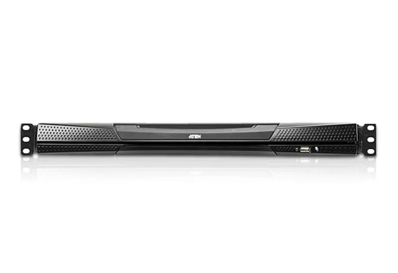 ATEN KL1508AiM, 1600 x 1200 pixels, UW-UXGA, Rack mounting, 28 W, 1U, Black