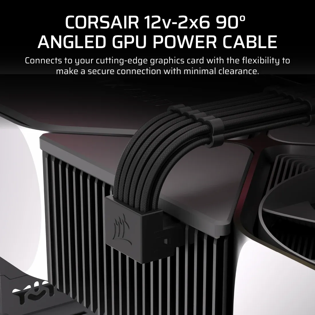 CORSAIR Type 5 PSU 90° 12V-2x6 Style A Cable