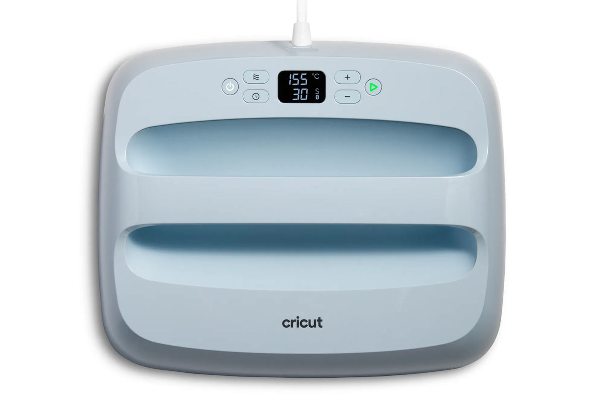 2009154 - Cricut EasyPress 3 12x10 (Zen Blue); 30x25cm size ideal for sweatshirts; banners; blankets & more