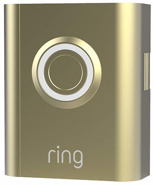 Ring - Video Doorbell 3 Faceplate - Gold Metal