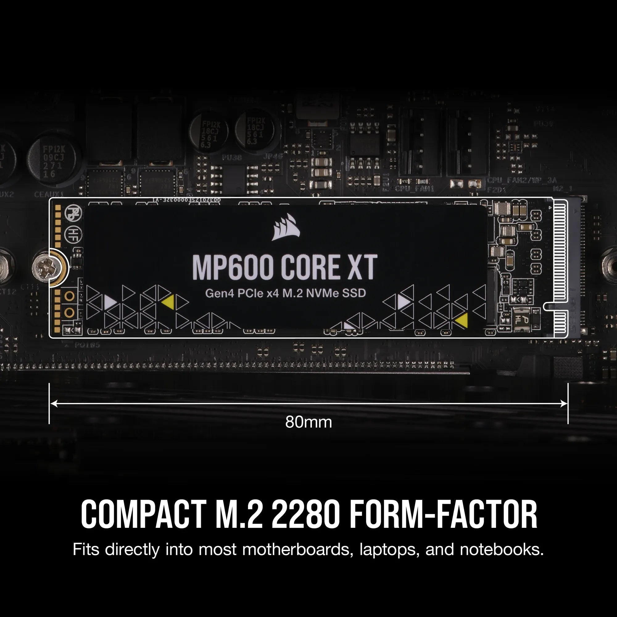 Corsair MP600 CORE XT, 1 TB, M.2