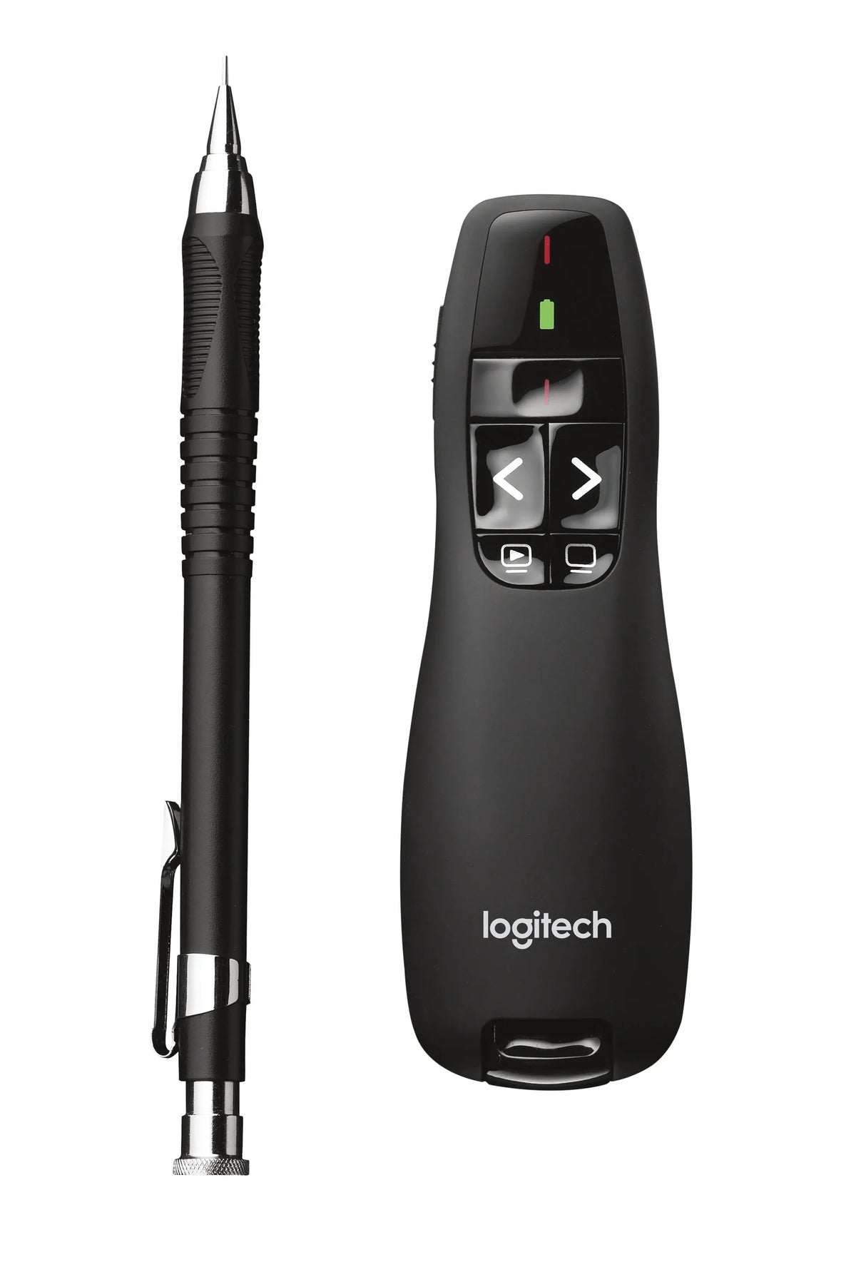 910-001356 - Logitech Wireless Presenter R400 Red Laser Pointer Up to 15 metre (2 4GHz) range storable wireless USB receiver