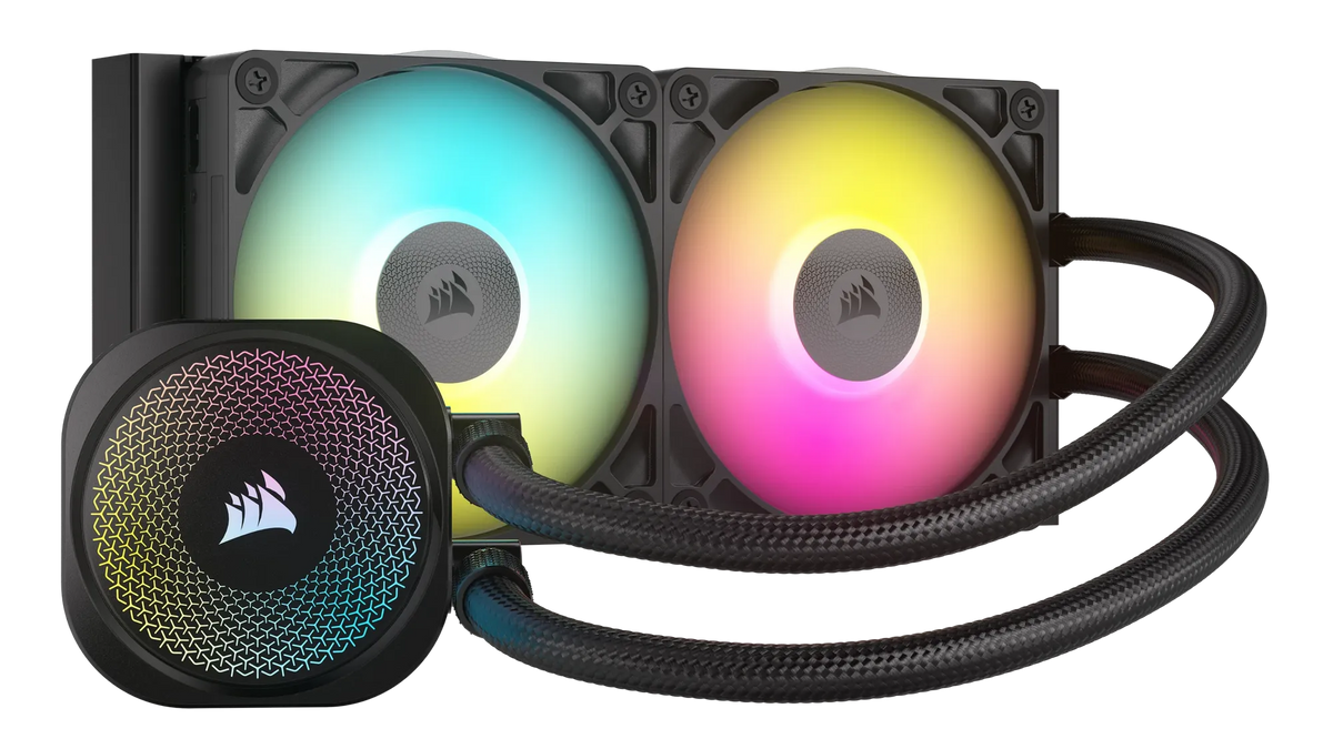 Corsair iCUE LINK TITAN 240 RX RGB Liquid CPU Cooler – RX120 RGB Fans – Fits Intel® LGA 1851/1700; AMD® AM5/AM4.