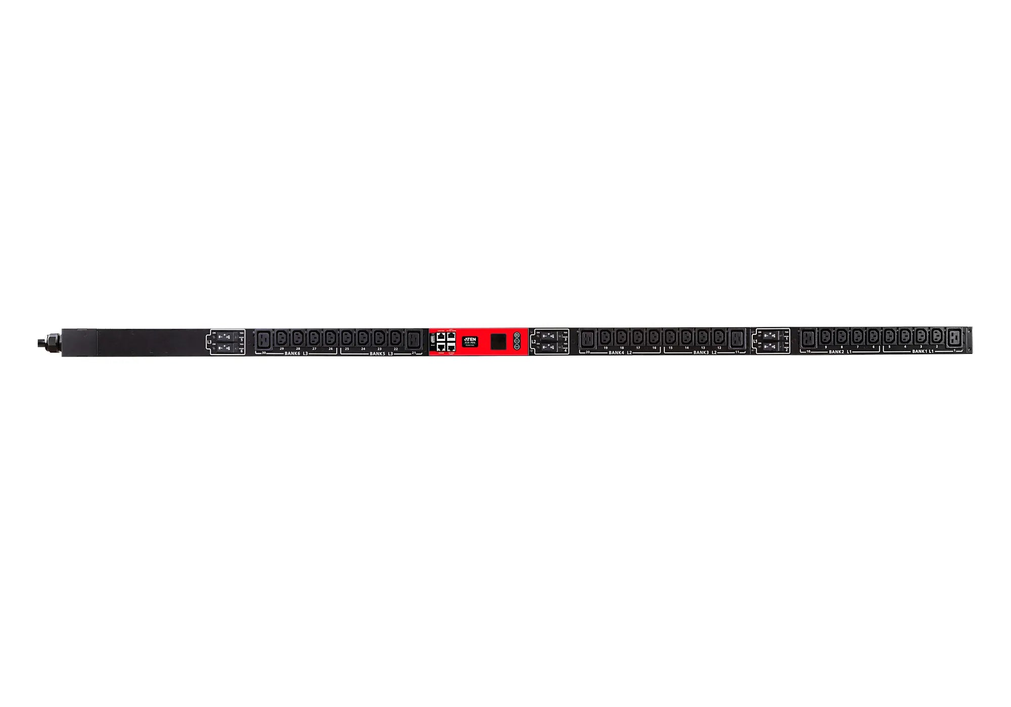 30A/32A 30-Outlet 3-Phase Switched eco PDU