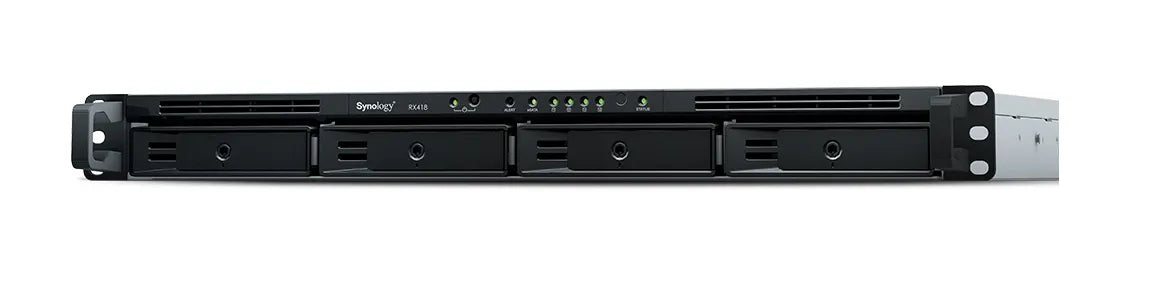 RackStation 4 Bay Expansion Unit for: RS820RP+; RS820+; RS1219+; RS819; RS818RP+; RS818+ RS822+