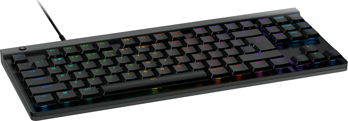 Logitech G G515, Wired, USB, Mechanical, QWERTY, RGB LED, Black