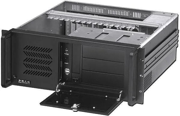 RCT - 4U 450MM DEEP RACKMOUNT CHASSIS E-ATX NO PSU; 3 x ODD Bays Up to 7 x 3.5'' Bays if ATX Board installed - CPU 150mm