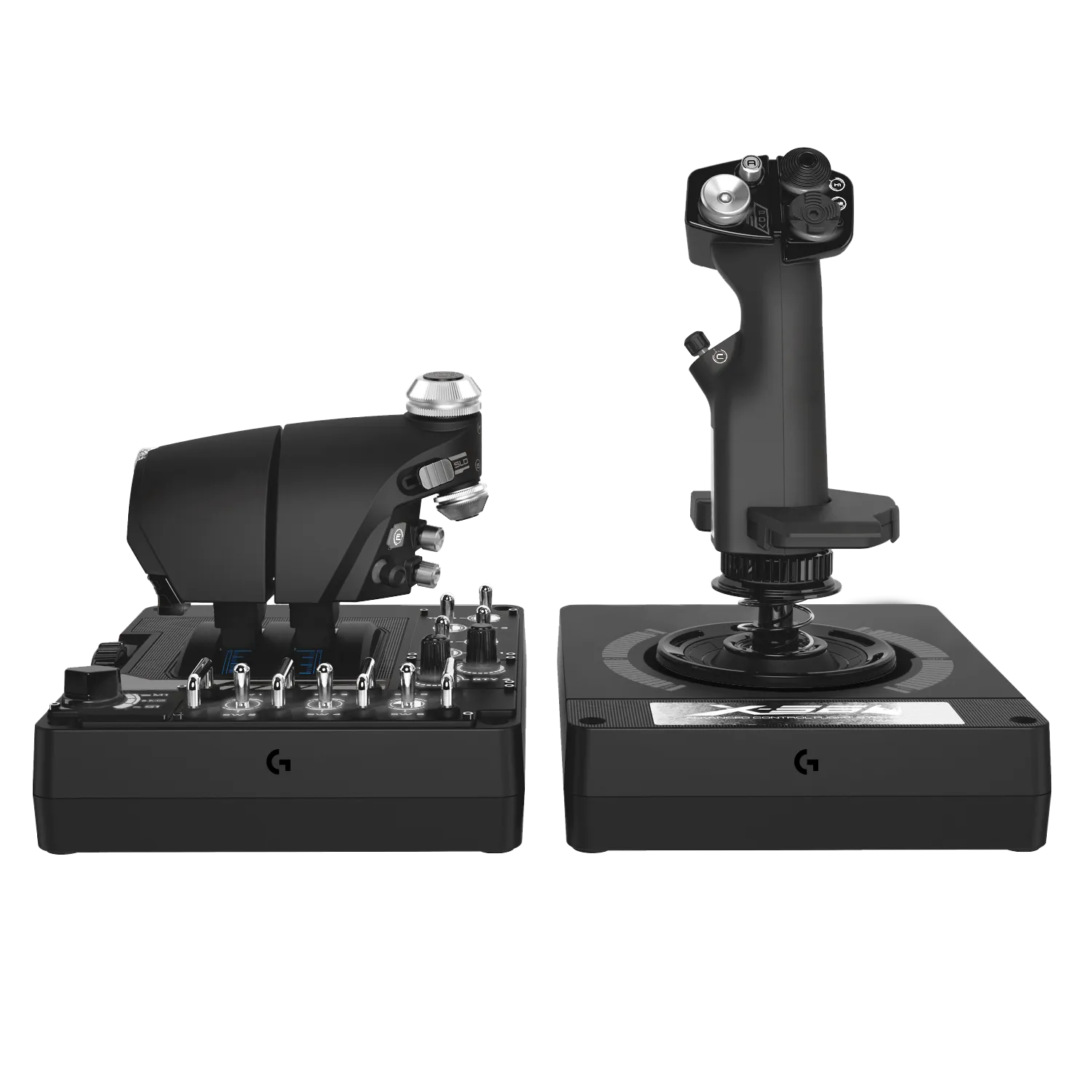 Logitech G G X56 HOTAS RGB Throttle and Stick Simulation Controller, Flight Sim, PC, Analogue / Digital, Various, Wired, USB 2.0