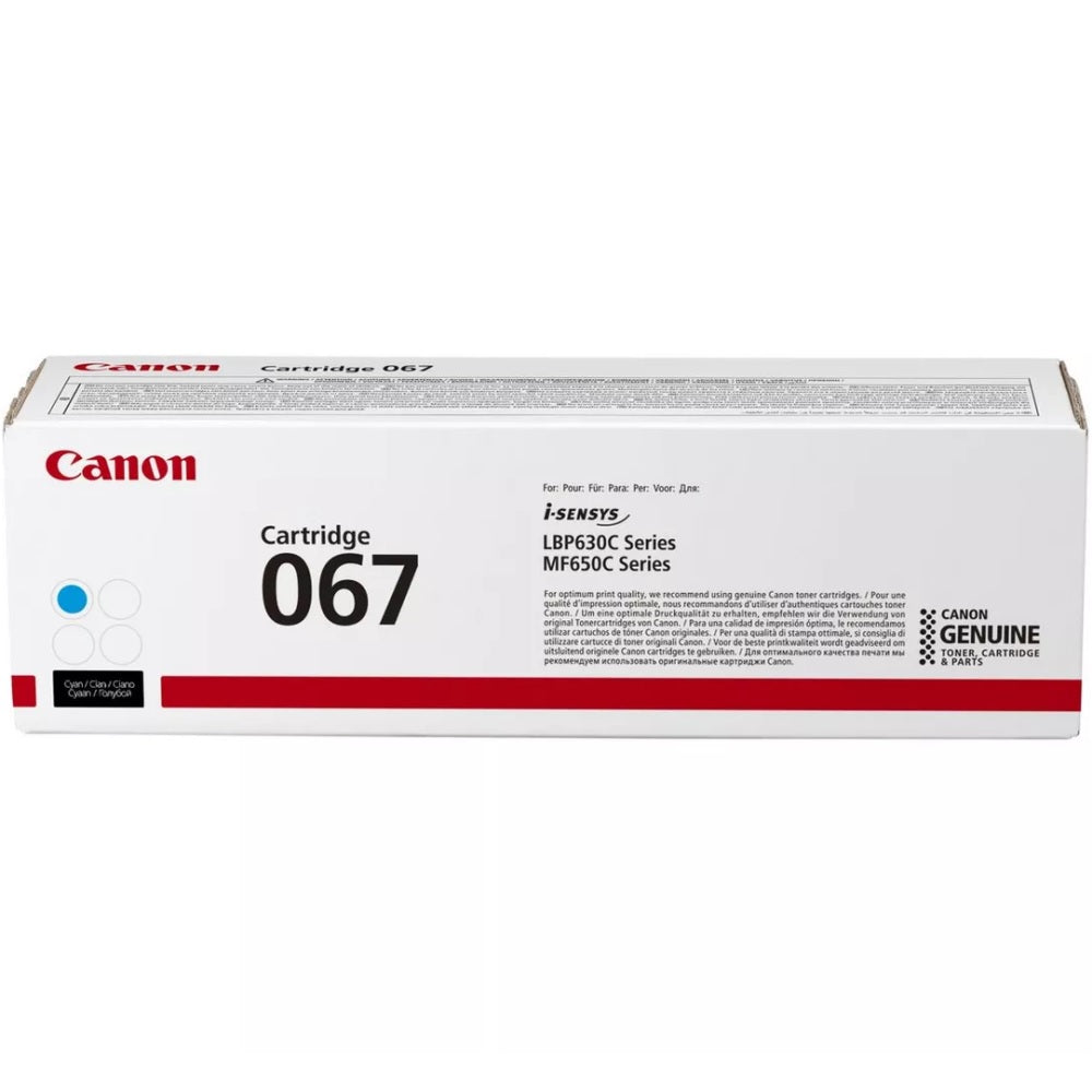 Canon 067 Toner Cartridge (Cyan)