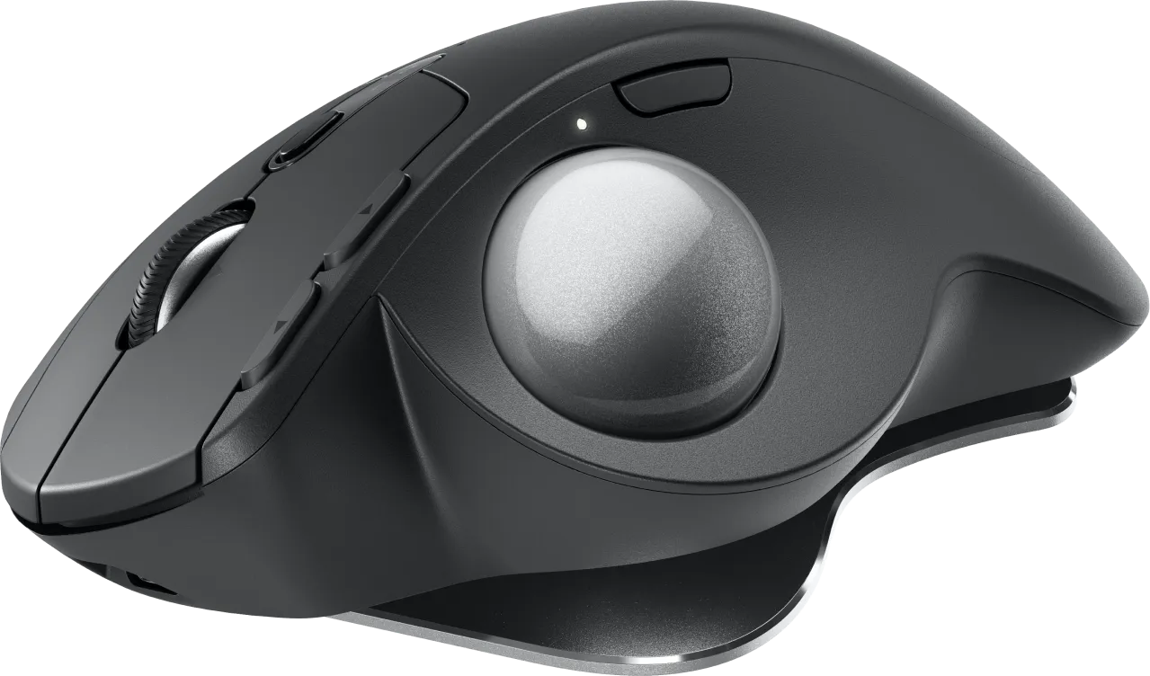 Logitech 910-007260, Right-hand, Vertical design, Optical, RF Wireless + Bluetooth, 2048 DPI