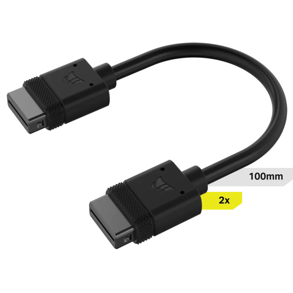 Corsair CL-9011121-WW, Black, Male, Male, 1 pc(s)