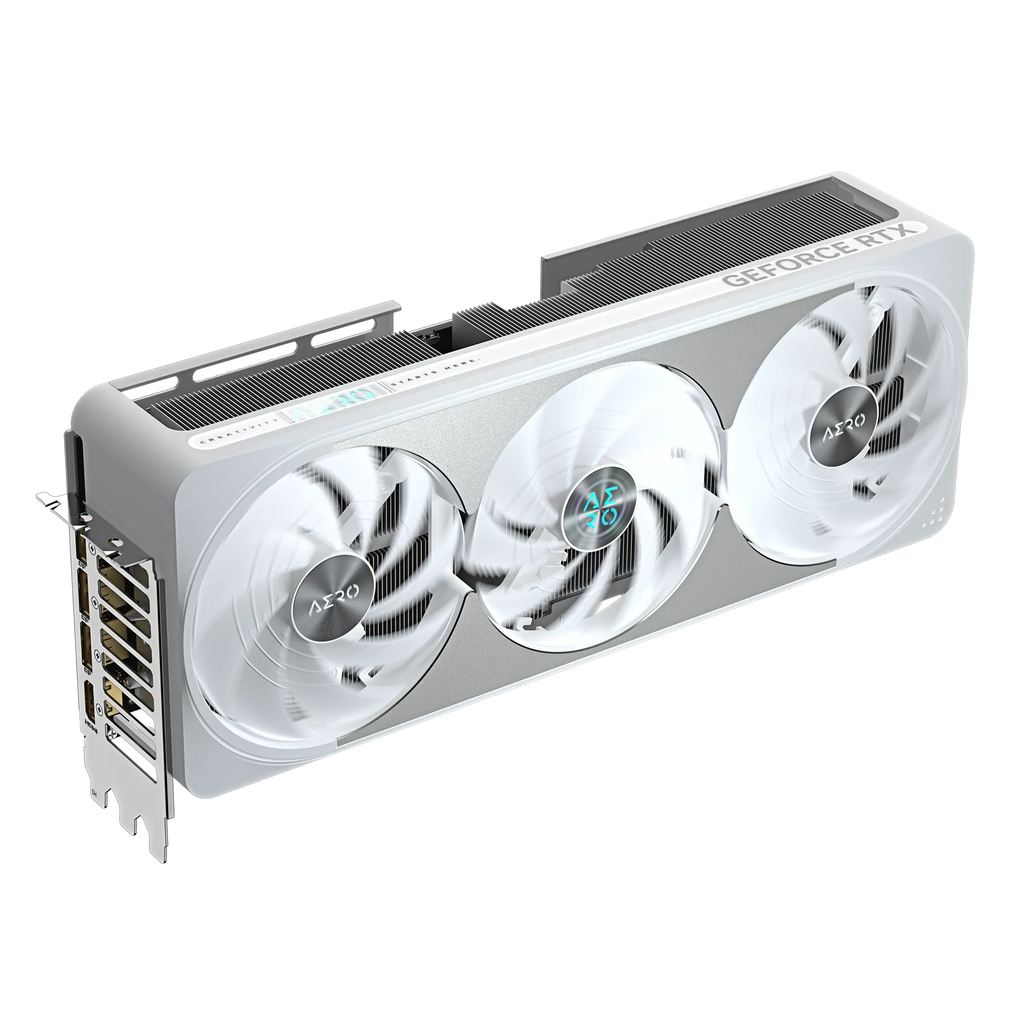 GIGABYTE GeForce RTX 5070 Ti AERO OC 16G Graphics Card - 16GB GDDR7, 256bit, PCI-E 5.0, 2588 MHz Core Clock, 3 x DP 2.1a, 1 x HDMI 2.1b, NVIDIA DLSS 4, GV-N507TAERO OC-16GD, GeForce RTX 5070 Ti, 16 GB, GDDR7, 256 bit, 7680 x 4320 pixels, PCI Express x16 5.0