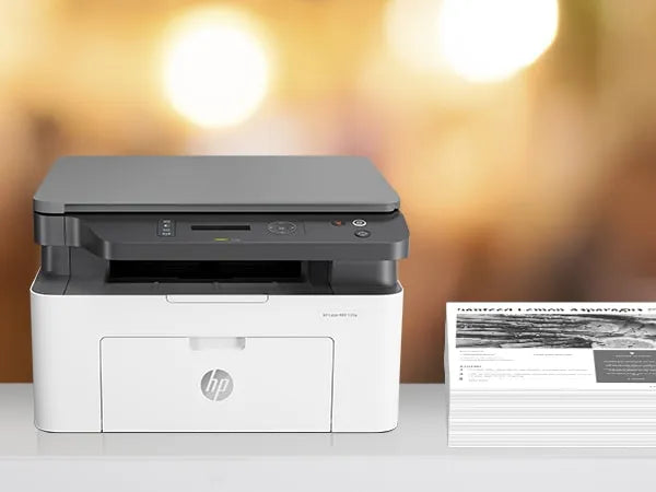 HP Laser MFP 135w, Black and white, Printer for Small medium business, Print, copy, scan, Laser, Mono printing, 1200 x 1200 DPI, Mono copying, A4, Grey, White