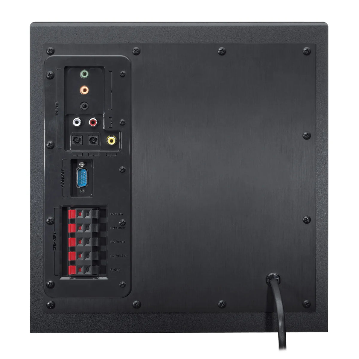 980-000468 - LOGI Desktop Speakers Z906 Surround sound speaker 5.1 3.5mm 500W RMS Dolby Digital & DTS Decoding Wall Mountable