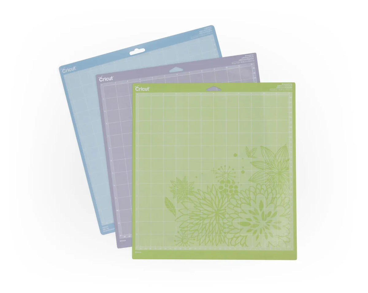 2003546; Cricut Explore/Maker LightGrip-Standard-StrongGrip Machine Mat (30x30cm) 3-pack