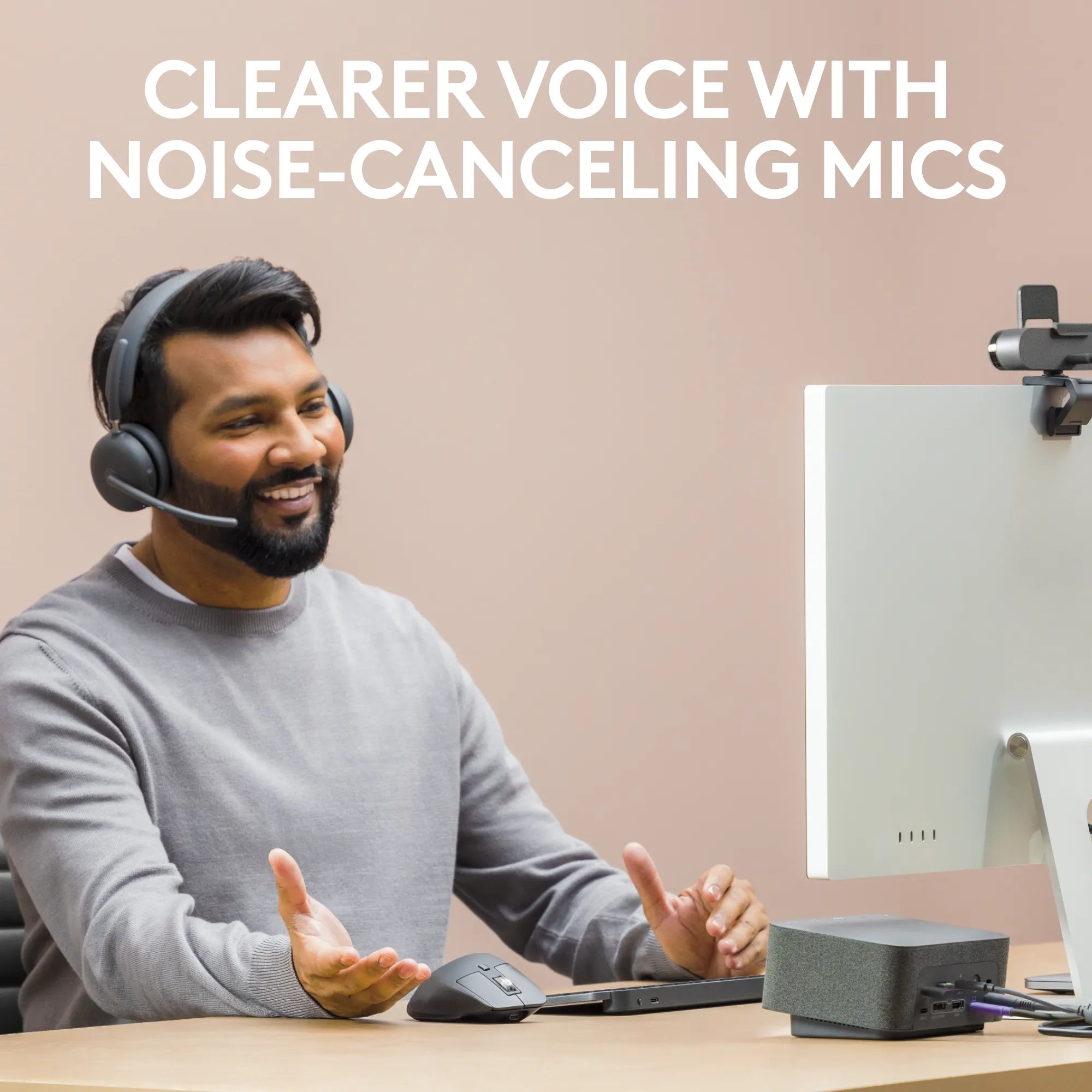 Logitech Zone Wireless 2 Teams, Wired & Wireless, Office/Call center, 230 g, Headset, Graphite