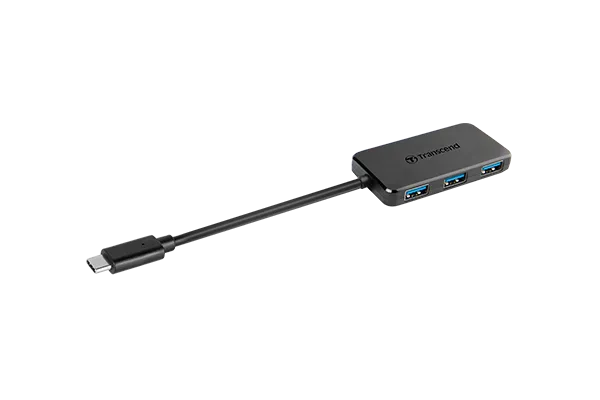 Transcend HUB2C, USB 3.2 Gen 1 (3.1 Gen 1) Type-C, Black, China, CE/FCC/BSMI/KC/RCM/EAC, USB, 5 V