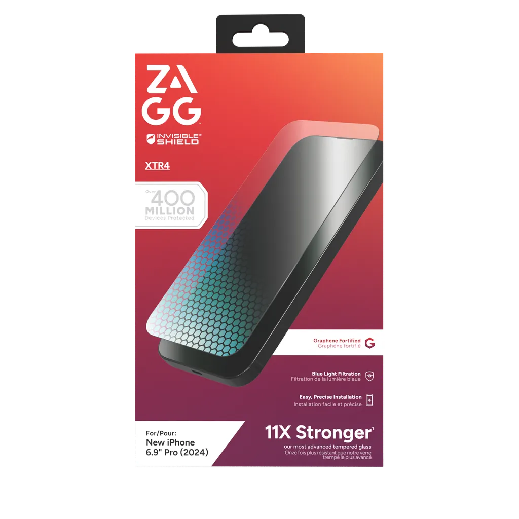 InvisibleShield Glass XTR4 Apple iP16 Pro Max Screen