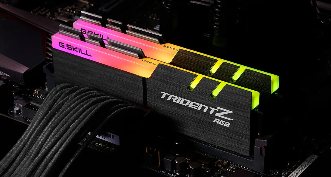 G.Skill Trident Z RGB F4-4000C18D-16GTZRB, 16 GB, 2 x 8 GB, DDR4, 4000 MHz, 288-pin DIMM