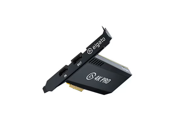 Elgato Game Capture 4K Pro - 8K60 Passthrough; 4K60 Capture; PCIe 2.0 x4; HDMI 2.1.