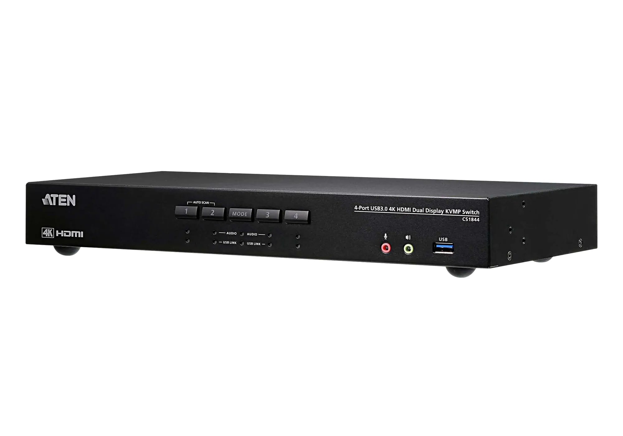 ATEN CS1844, 4096 x 2160 pixels, 4K DCI, 4.42 W, Black