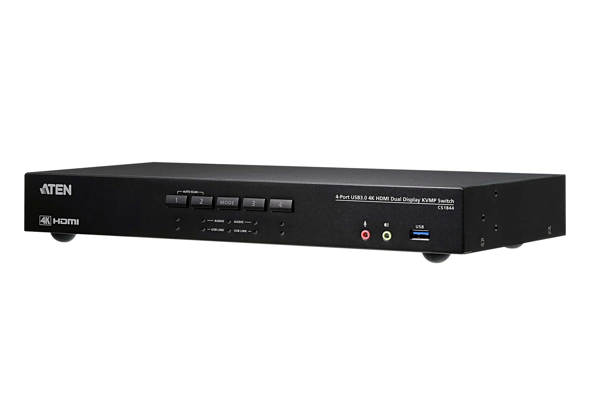 ATEN CS1844, 4096 x 2160 pixels, 4K DCI, 4.42 W, Black