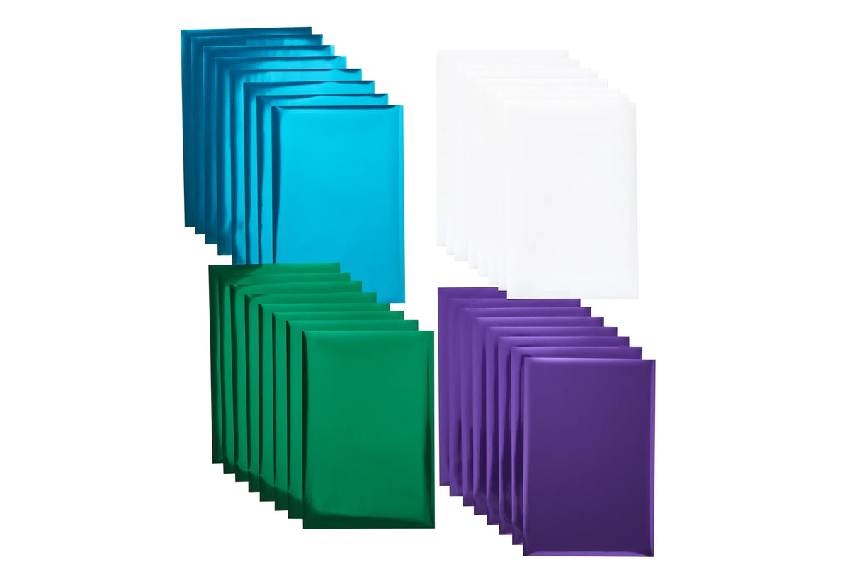 2008715 - Cricut Transfer Foil Sheets Sampler 10x15cm 24 sheets (Jewel)
