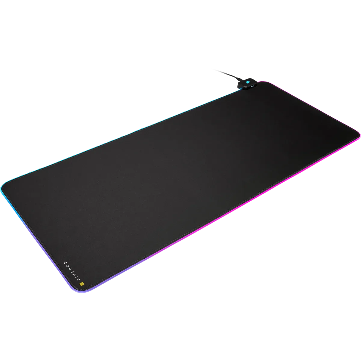Corsair MM700 RGB, Black, Monochromatic, Rubber, USB powered, Non-slip base, Gaming mouse pad