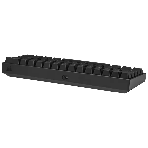 Corsair K65 RGB Mini, Wired, USB, Mechanical, QWERTY, RGB LED, Black