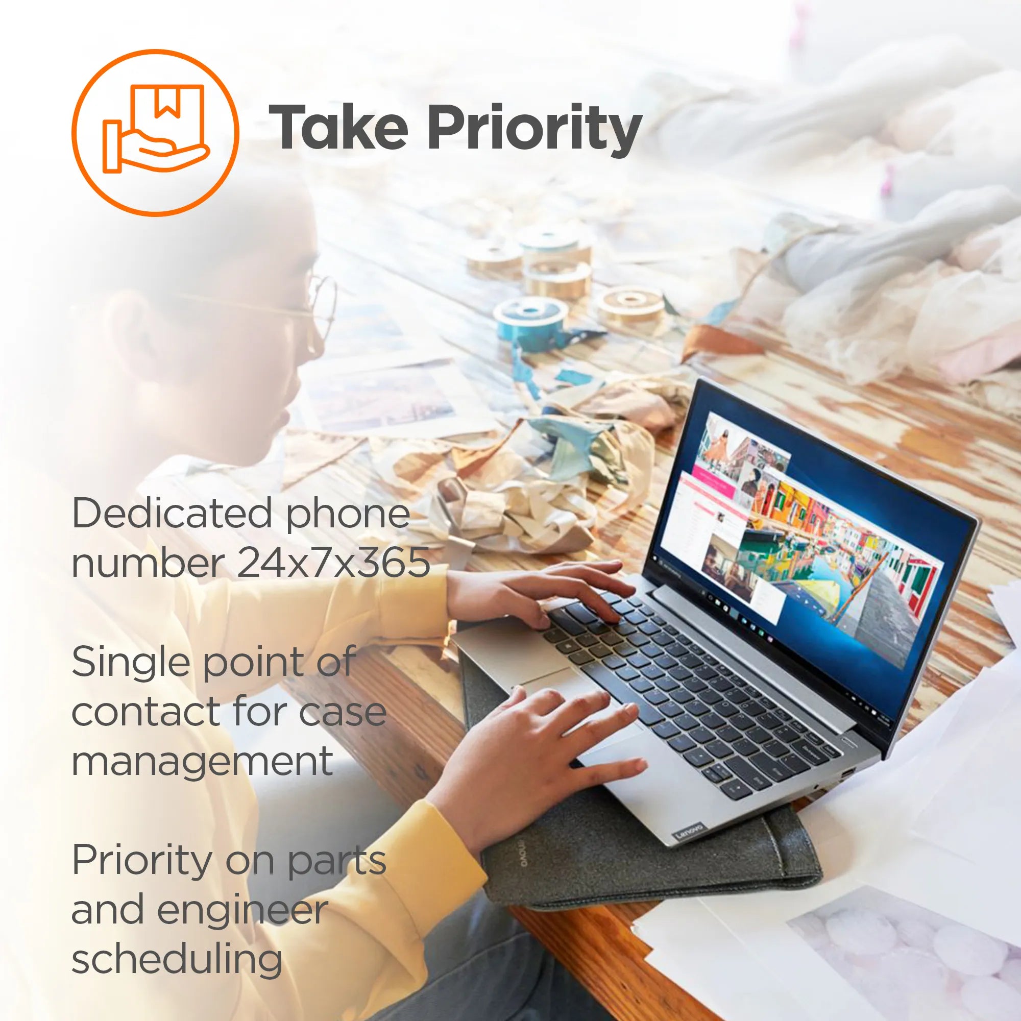 Lenovo Onsite + Premier Support, Extended service agreement, parts and labour, 3 years, on-site, response time: NBD, for ThinkBook 13; 14; 15; ThinkPad 11e (5th Gen); ThinkPad Yoga 11e (4th Gen); 11e (5th Gen), 1 license(s), 3 year(s), On-site, 24x7x365