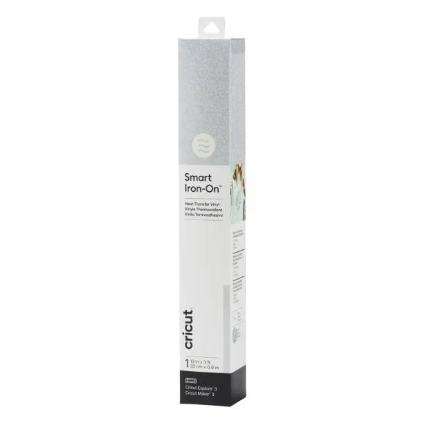 2008676 - Cricut Smart Iron-on 33x91cm 1 sheet (Glitter Silver)