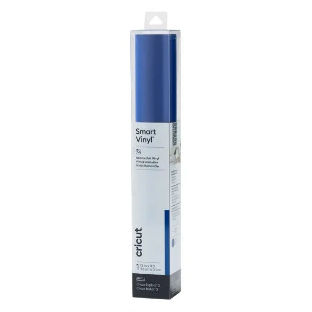 Cricut Smart Vinyl Removable, Heat transfer vinyl roll, Blue, Monochromatic, Glossy, 330 mm, 900 mm