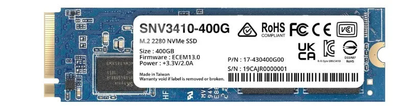 Synology SNV3410, 400 GB, M.2, 3000 MB/s