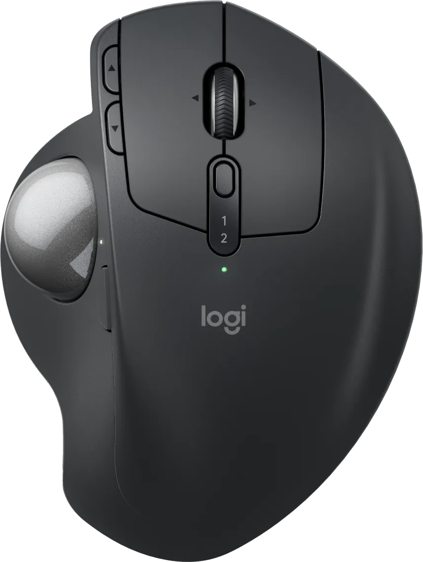 Logitech 910-007260, Right-hand, Vertical design, Optical, RF Wireless + Bluetooth, 2048 DPI