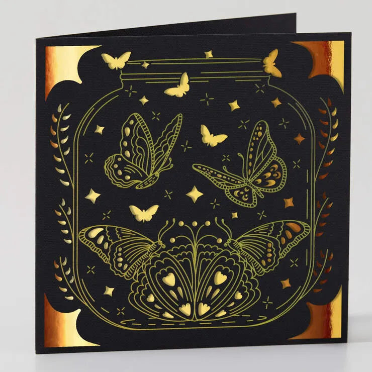 2009480 - Cricut Insert Cards Foil Royal Flush R40 12.1x16.8cm 12-Pack