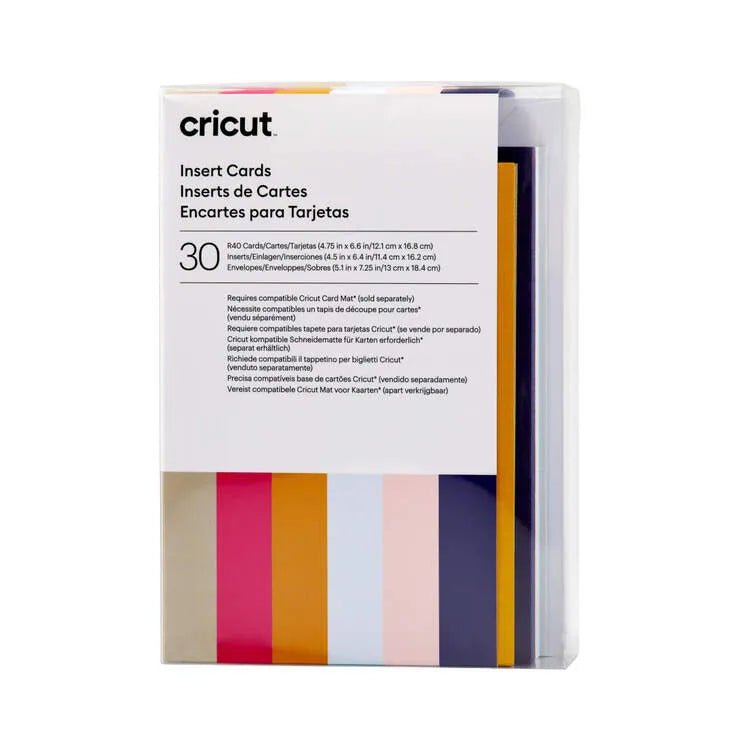 2009469 - Cricut Insert Cards Sensei R40 12.1x16.8cm 30-Pack